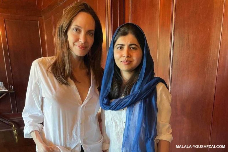 Malala Yousafzai memuji buku Angelina Jolie tentang hak-hak anak